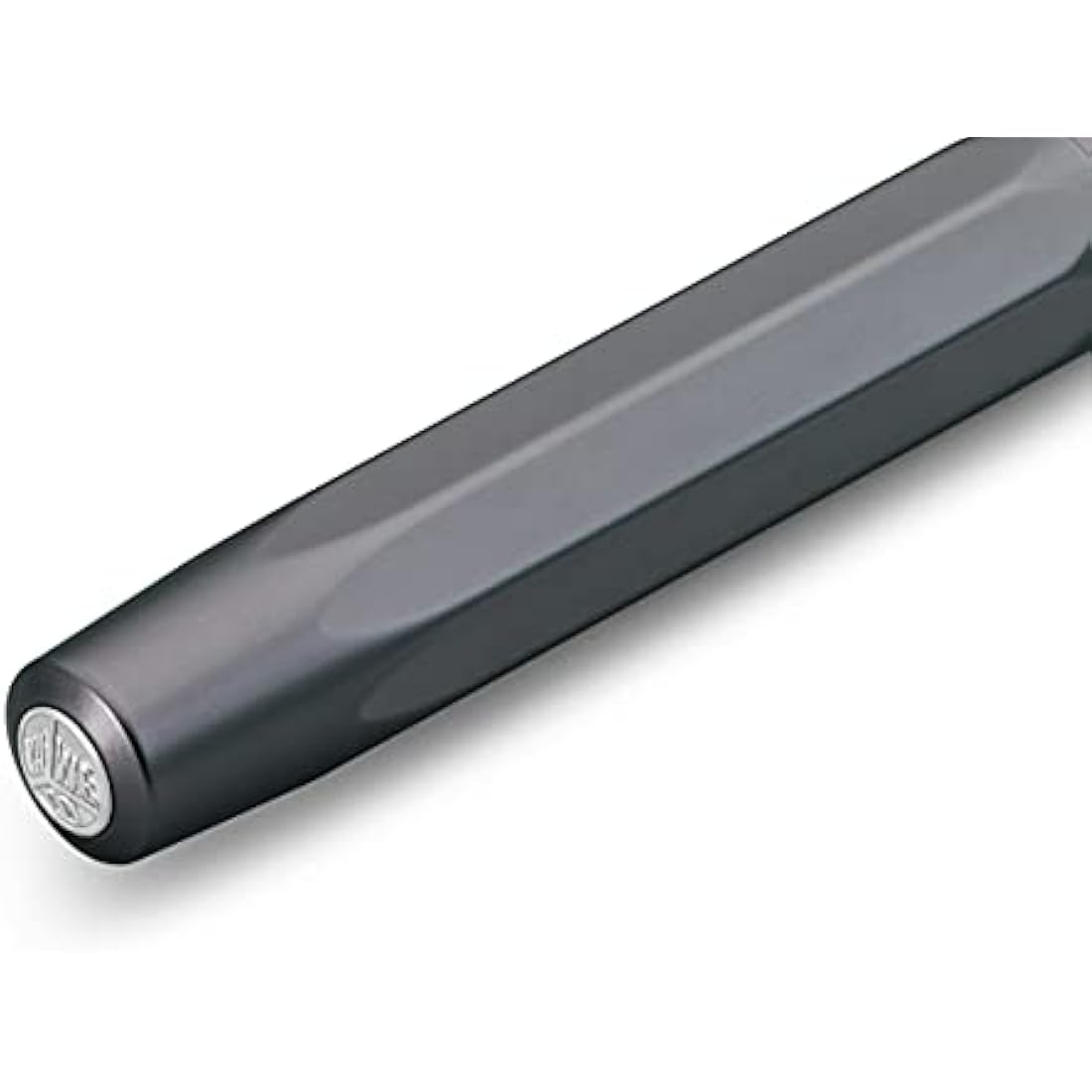 Kaweco AL SPORT Gel/Ballpoint Pen Anthracite I Pen Including 0.7 mm Rollerball Pen Refill in Classic Design with Ceramic Ball I Premium Aluminium Gel Roller 13 cm