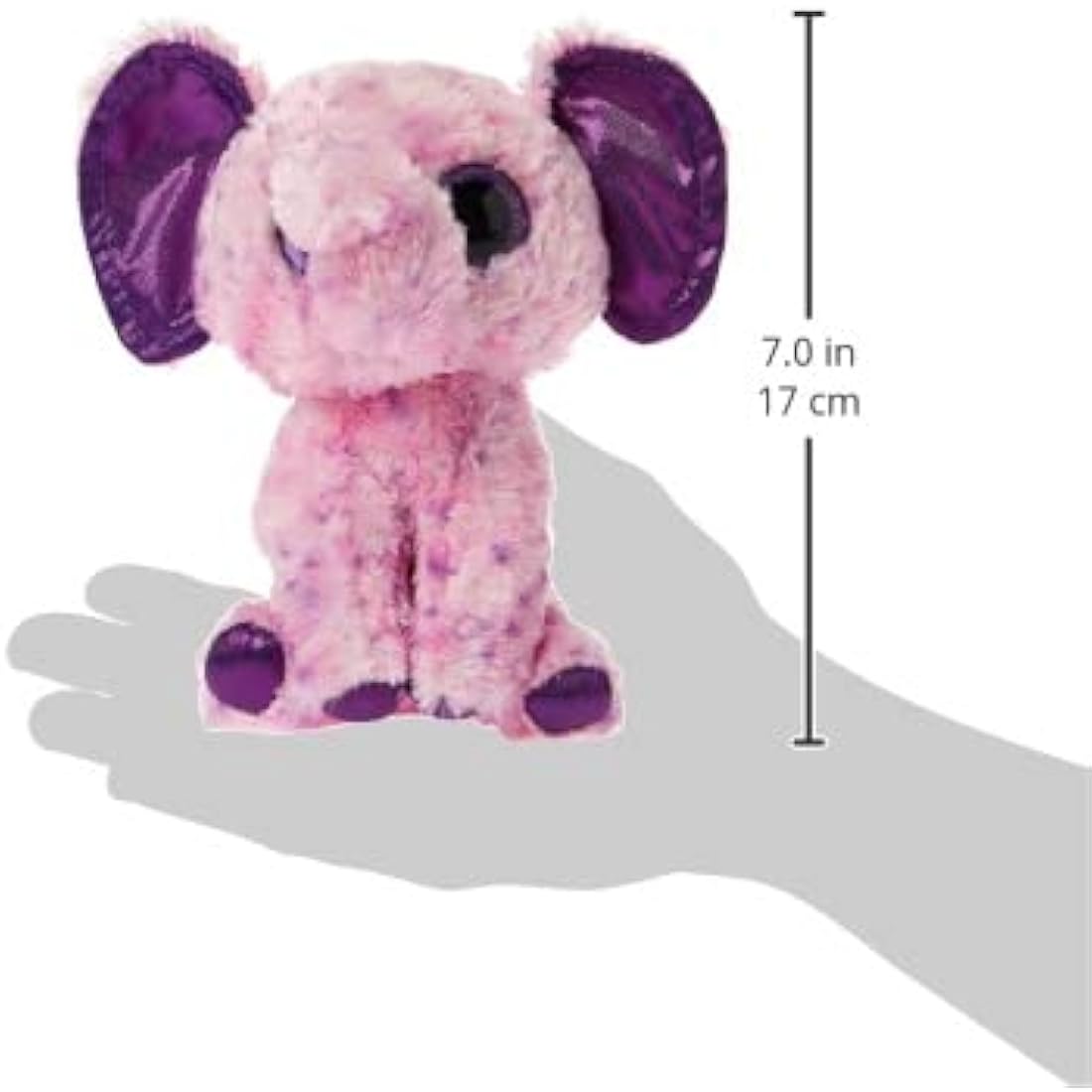 TY Eva Elephant Beanie Boos 6" | Beanie Baby Soft Plush Toy | Collectible Cuddly Stuffed Teddy