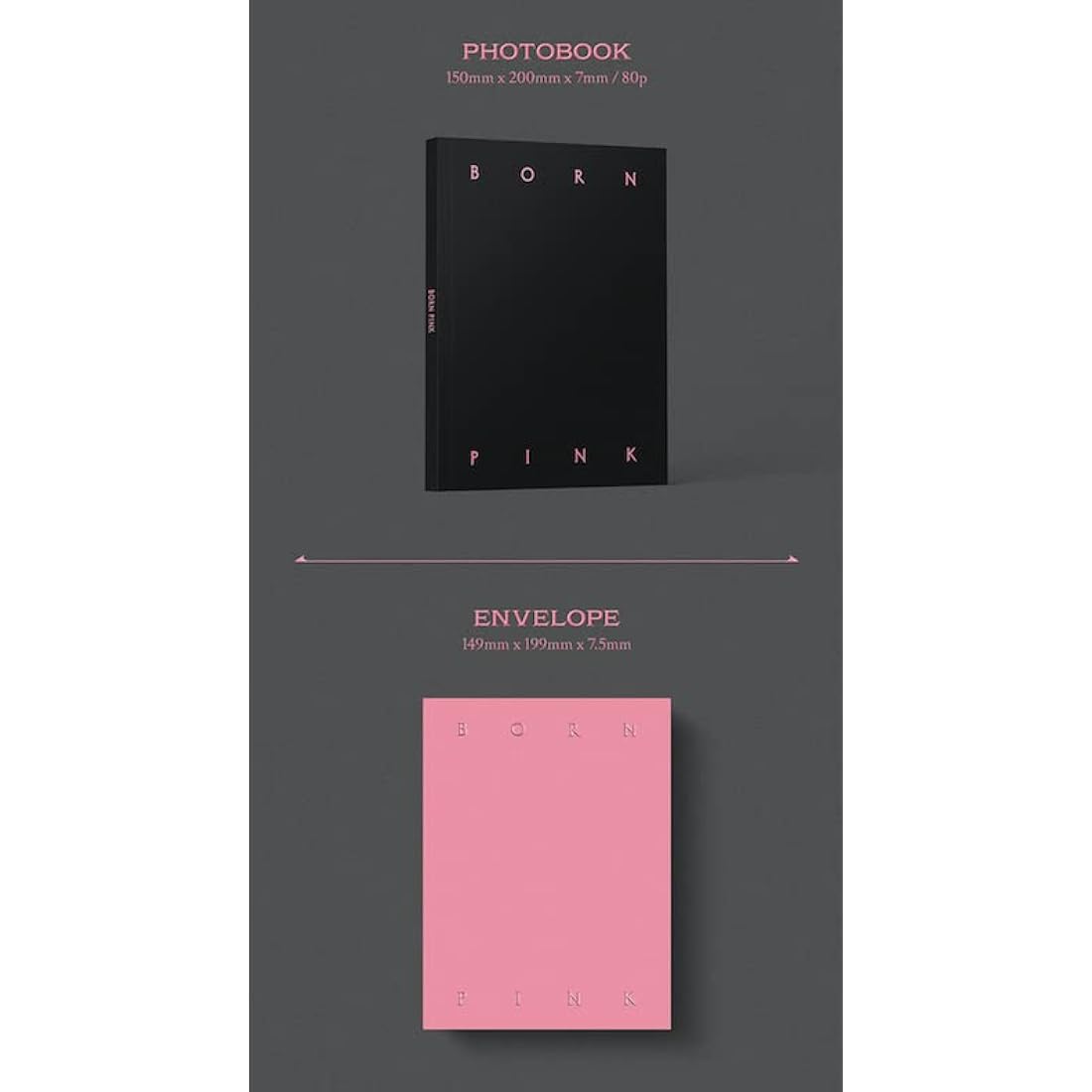 YG WORKS BLACKPINK 2nd ALBUM - BORN PINK [PINK Ver.] _Package Box set (Referring to the bullet point), Medium