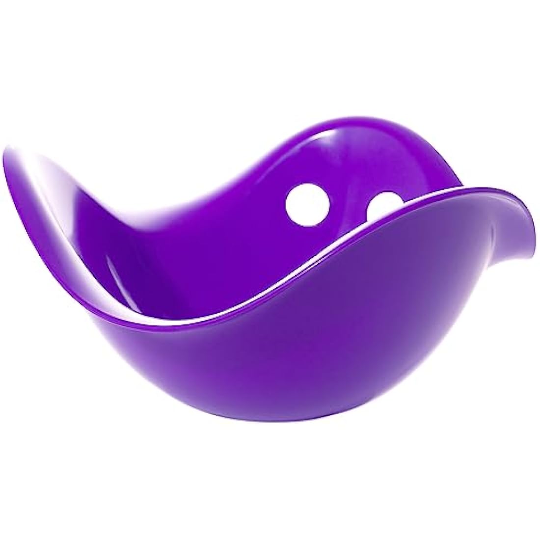 MOLUK Bilibo, Plastic Toys for Kids, Baby Toy, Fidget Play Bowl, Hand-Eye Coordination, Fine Motor Skills, Endless Play Learning, Travel-Friendly, Non-Toxic, Indoor, Outdoor Play, 2 years+ Purple
