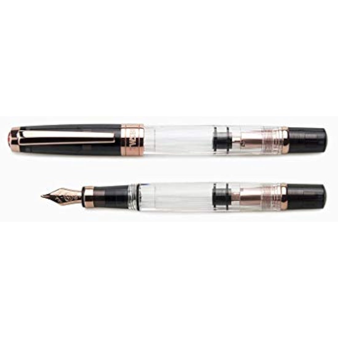 Twsbi Diamond 580 Smoke Rose Gold II Nib M Fountain Pen