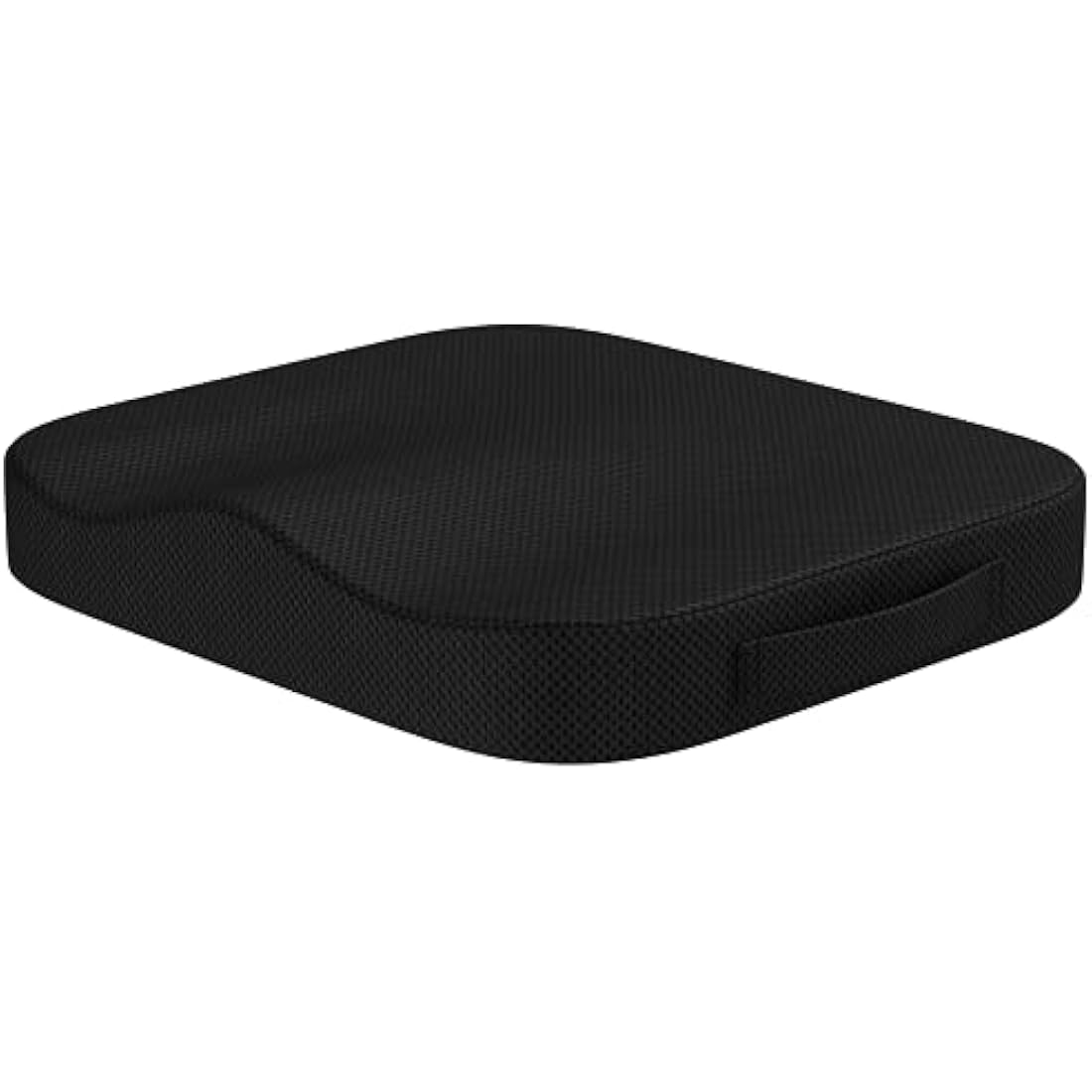 bonmedico Memory Foam Seat Cushion for Office Chair - Non-Slip, Seat Pads for Coccyx Pain Relief to Support Standing - Portable Car Seat Cushion w/Handle for Lower Back Support