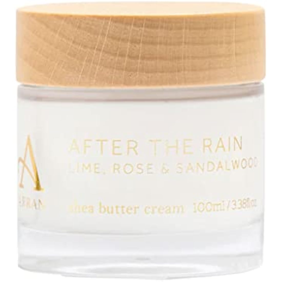 Arran Sense of Scotland After The Rain Shea Butter Cream (100ml/3.38floz) Fresh, Sensual, Gentle & Nourishing with Rose, Musk, Floral Citrus & Woods
