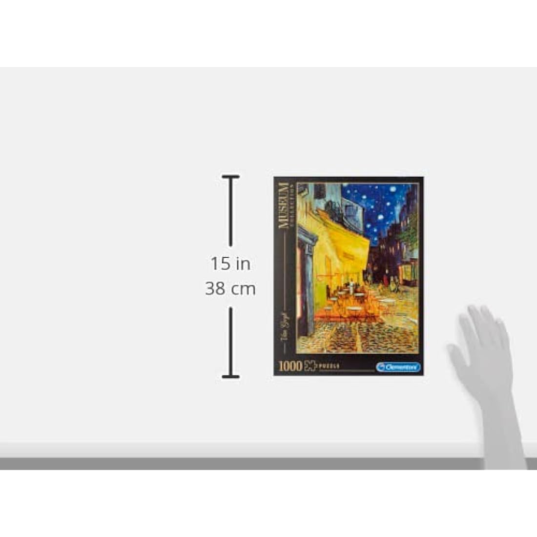 Clementoni - 31470 - Museum Collection puzzle for adults and children - Van Gogh: Cafè Terrace at Night - 1000 Pieces