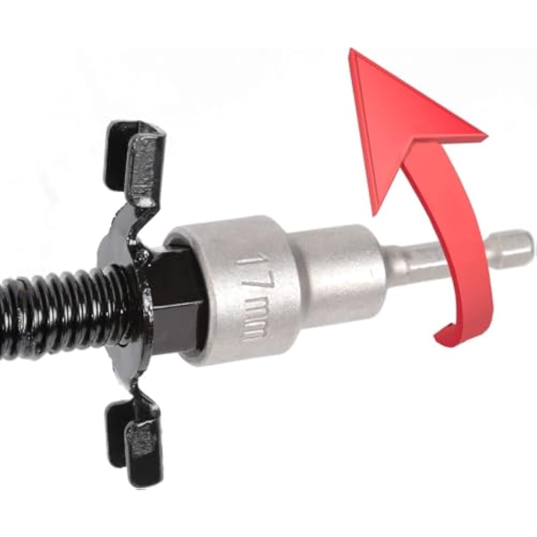 LEADSTAND Scissor Jack is 2tons, It Can Be Used With Electric Drill, Suitable for Cars and SUV Universal Car Emergency Kit with Lug Wrench (Scissor Jack + Lug Wrench + glove(2Ton))