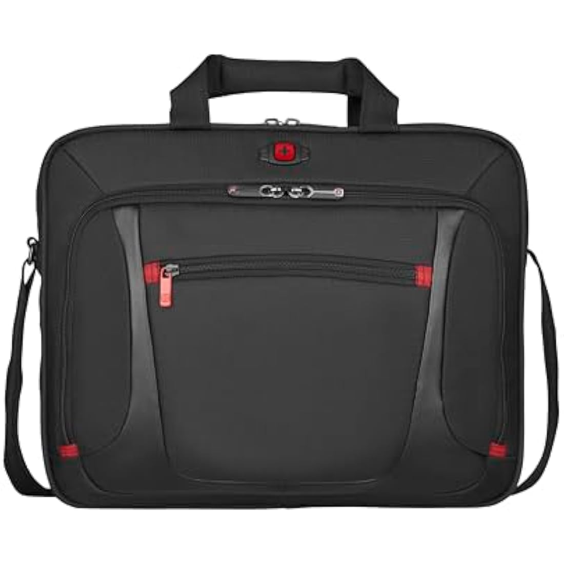 Wenger Sensor 600643, 15 Inch Laptop Briefcase, 9 Litre, Black, 33 x 15 x 40 cm