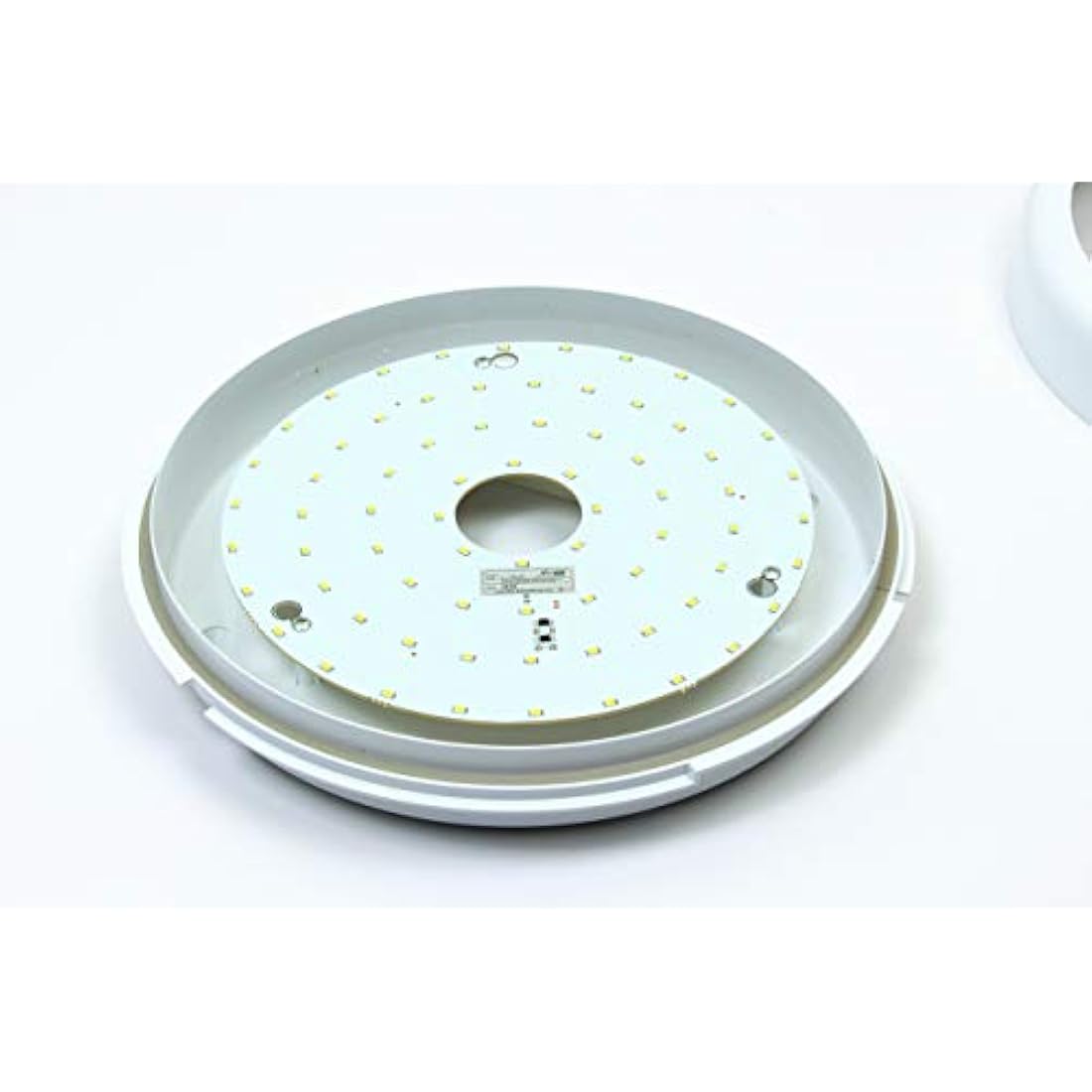 Knightsbridge LED Bathroom IP65 14W CCT Adjustable Wall or Ceiling mounting Bulkhead Fitting with Black Trim