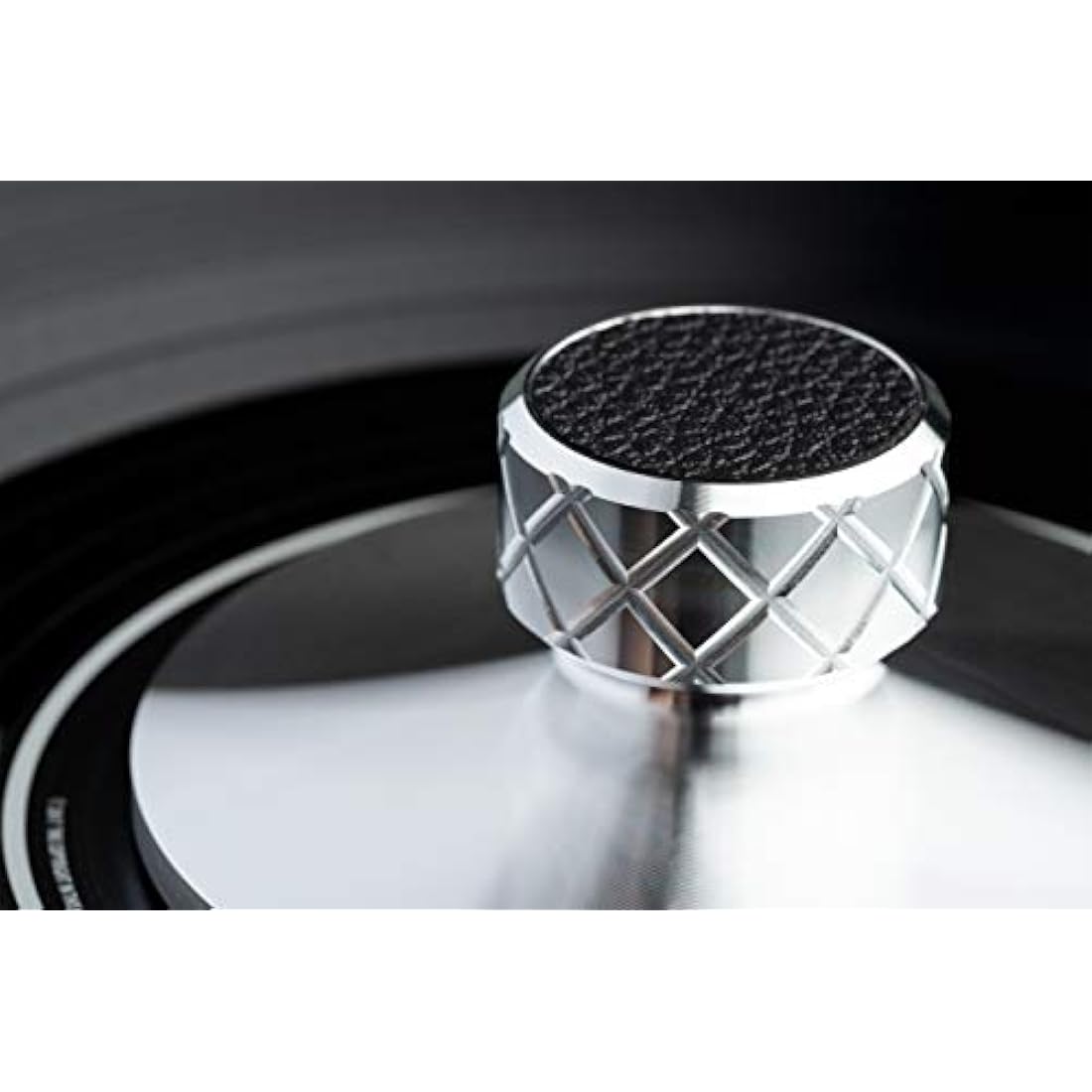 Pro-Ject Clamp it, CNC machined record clamp with sound improvement, Suitable for all turntables, Aluminium Silver