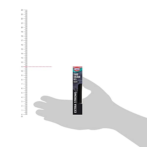 Dr. Oetker Black Extra Strong Food Colour Gel, 15ml