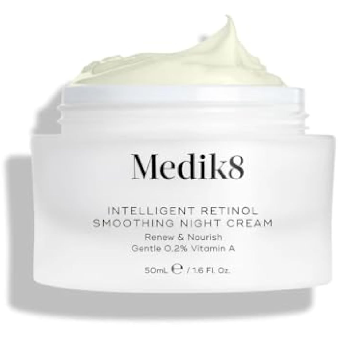 Medik8 Intelligent Retinol Smoothing Night Cream - Renew & Nourish Gentle 0.2% Vitamin A - 50ml