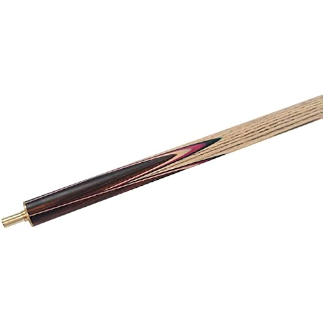 CUESOUL Classic Handmade 57 inches 18oz Rosewood 3/4 Jointed Snooker Billiard Pool Cue with Case, rosewood Butts and leathertte Protective Cue Case-9.5mm Tip Snooker Cue Set