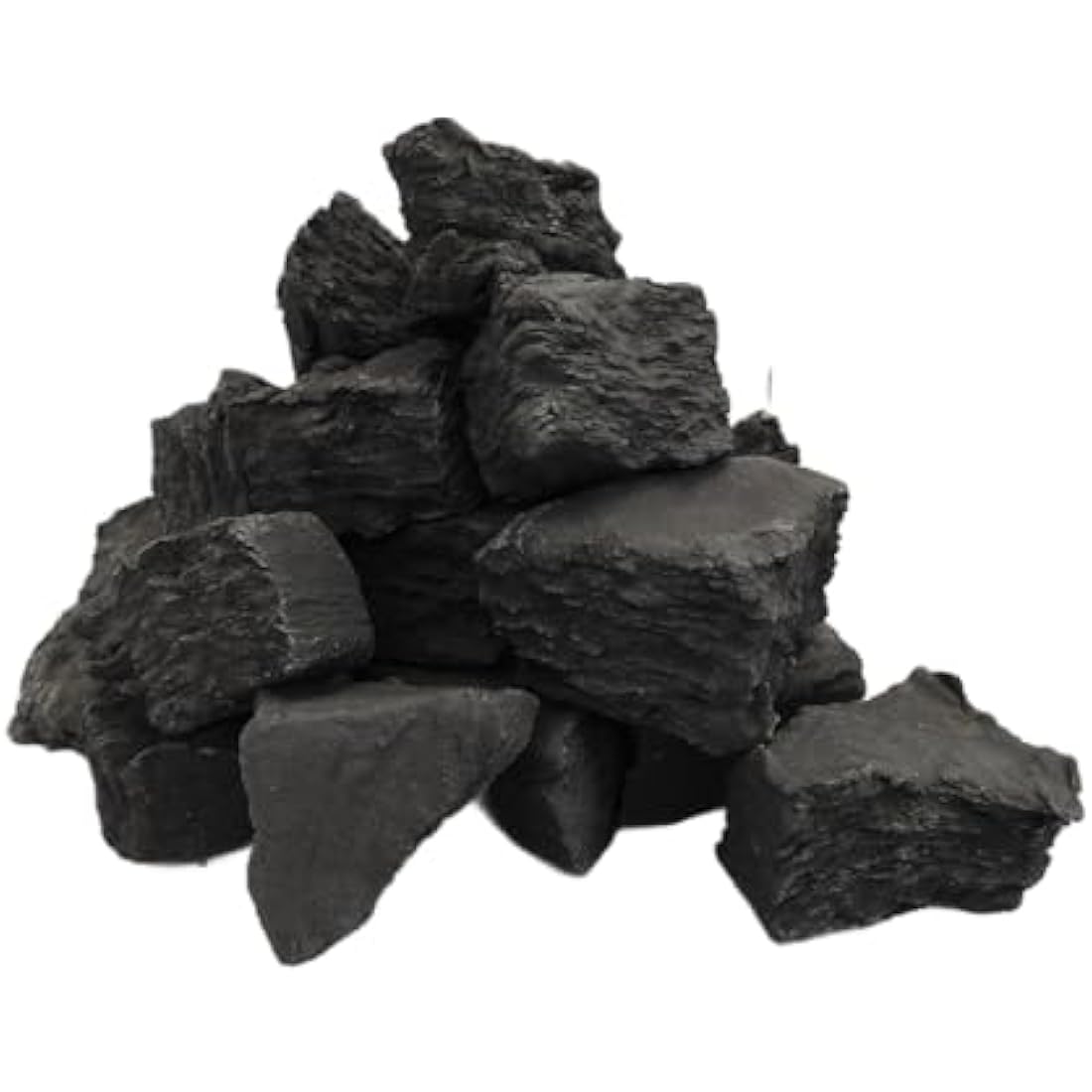 The Stove Wizard 30 Random Mixed Living Flame Gas Fire Ceramic Coals Replacement