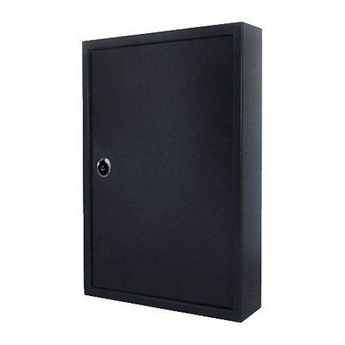PAVO Deluxe Key Cabinet for 150 keys - Dark Grey, Metal, Dark Grey, 10x38x45 cm