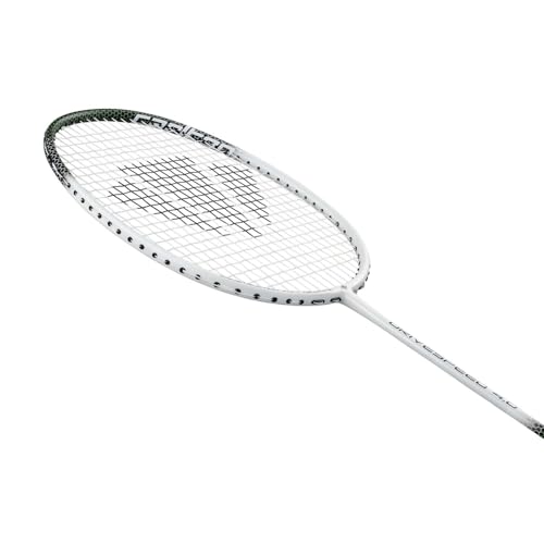 Carlton Drivespeed Graphite Badminton Racket - perfect for advanced and club players, White