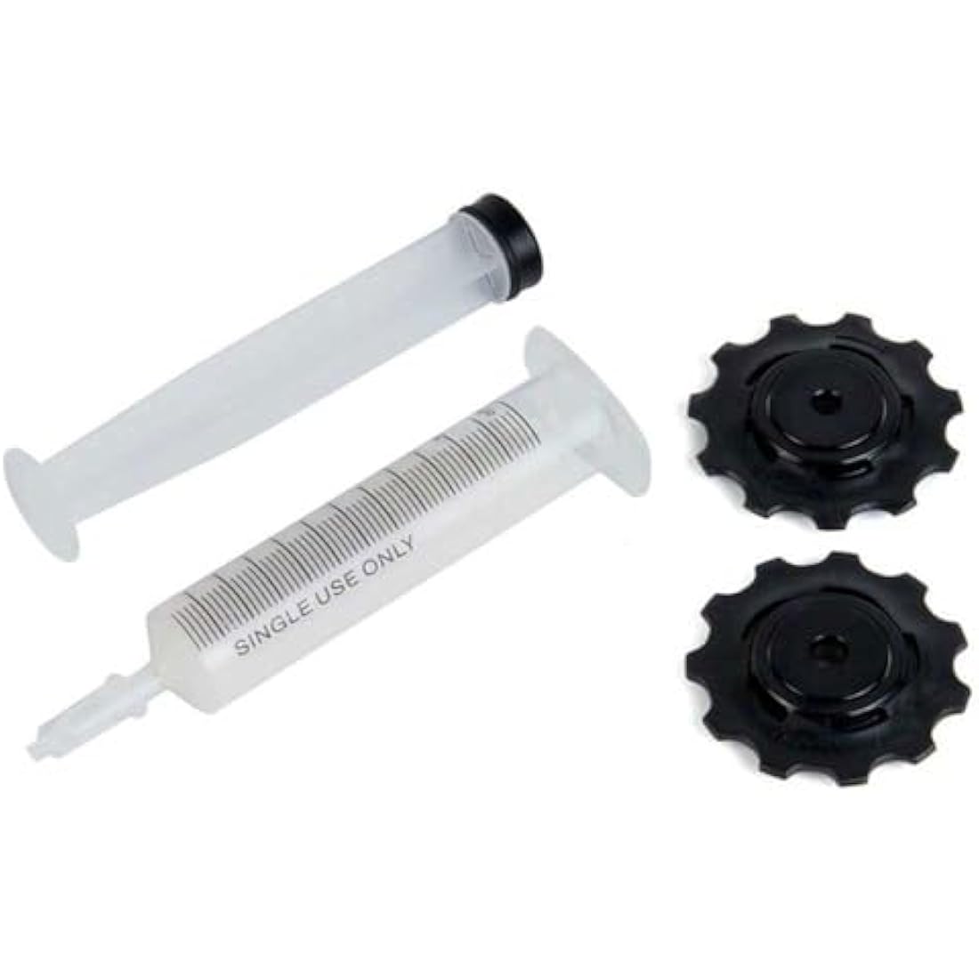 Sram BlackBox AeroGlide Road Pulleys with Ceramic Bearings (Black)