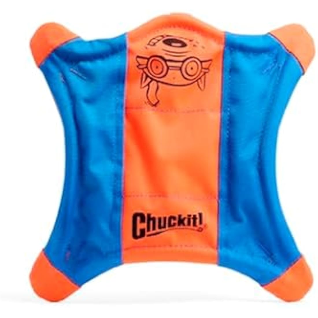 Chuckit! Flying Squirrel Dog Toy Floating Disc Frisbee Lightweight Interactive Tossing Fetch Toy For Dogs, Medium