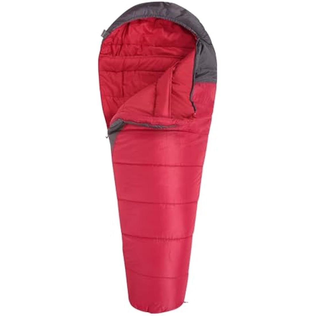 Mountain Warehouse Summit 300 Sleeping Bag - 3/4 Season, Insulated Mummy Shaped Bag - Best for Spring Summer, Camping, Trekking