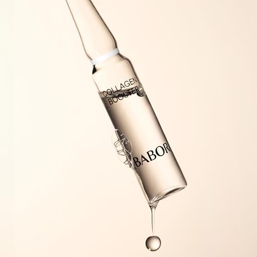 BABOR Collagen Booster Anti-Aging Serum Ampoules for the Face, with Tripeptides for Increased Elasticity and Smoothness, Vegan Formula, 7 x 2 ml Concentrated Ampoules