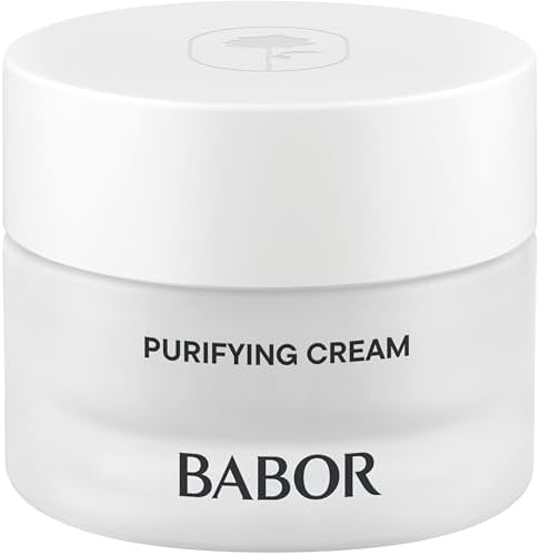 BABOR SKINOVAGE Purifying Cream, Facial Cream for impure Skin, Clarifying and pore refining Facial Care, Vegan formula, 50 ml