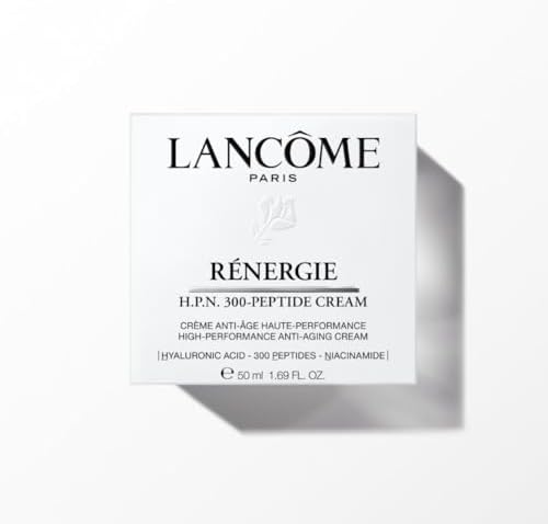 Lancôme Rénergie H.P.N 300-Peptide Face Cream - With Hyaluronic Acid & Niacinamide, Helps Visibly Reduce Lower Face Sagging, Wrinkles, & Dark Spots, 50ml