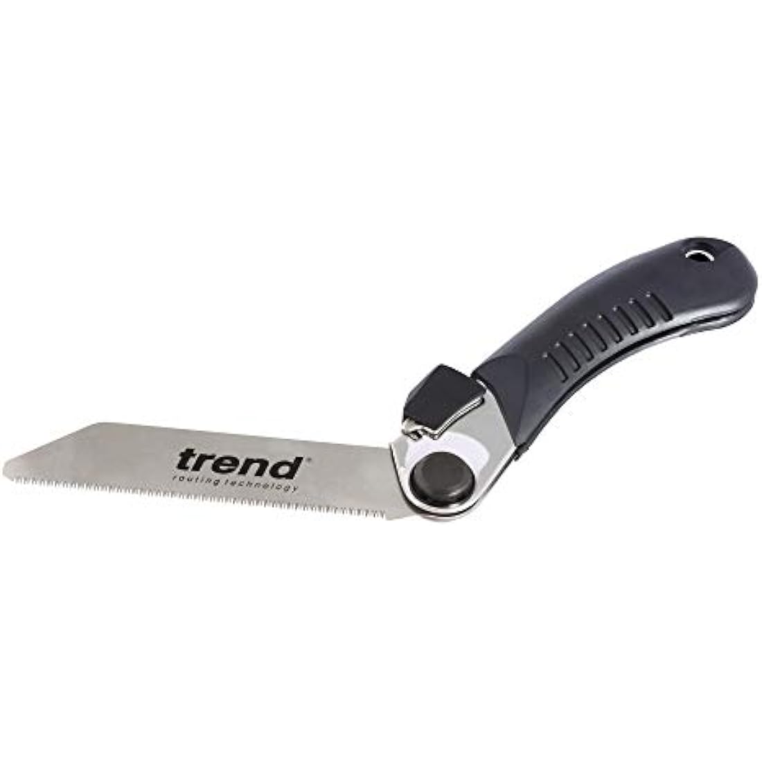 Trend Folding Flush Saw, 120mm Carbon Steel Blade, Flush Cut Trimming for Dowels & Joints, FFS/120