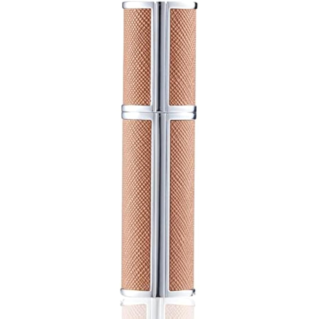 SUBORAWOS 5ML Perfume Atomiser,Refillable Perfume Spray Bottles,Mini Cologne Dispenser,Empty Fragrance Spray Bottle for Travel (YB-Brown)