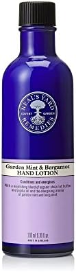 Neal’s Yard Remedies Garden Mint & Bergamot Hand Lotion – No Pump | Organic Hand Lotion with Organic Garden Mint and Bergamot Essential Oils | Vegan Hand Lotion Made with Organic Ingredients | 200ml