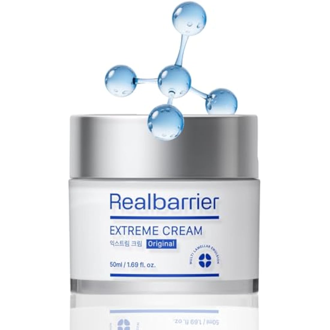 Real Barrier Extreme Cream 50ml - Rich Anti-Ageing Moisturising Cream with Hyaluronic Acid and Ceramides - K-Beauty for Sensitive Skin