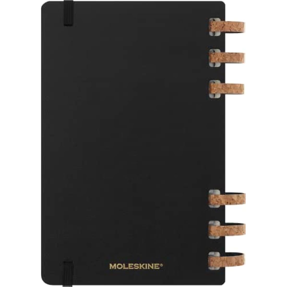 Moleskine Monthly and Weekly Spiral Agenda 12 Months 2024, Agenda 2024, Size Large 15x21, Hard Cover and Elastic Closure, Colour Black