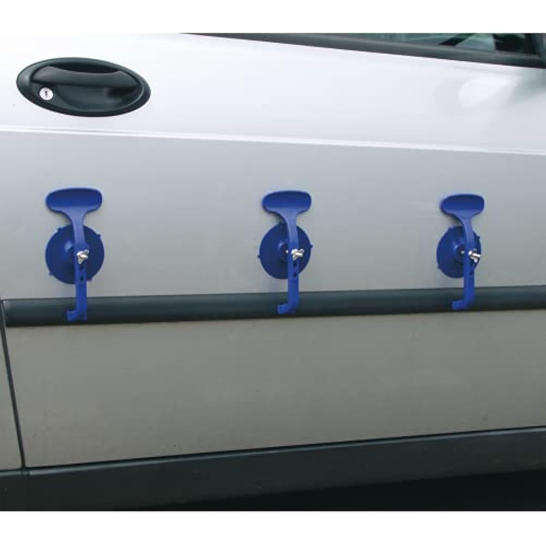 Sealey Suction Clamp Set, 81mm x 258mm x 193mm, Blue, 6 Pieces - RE006