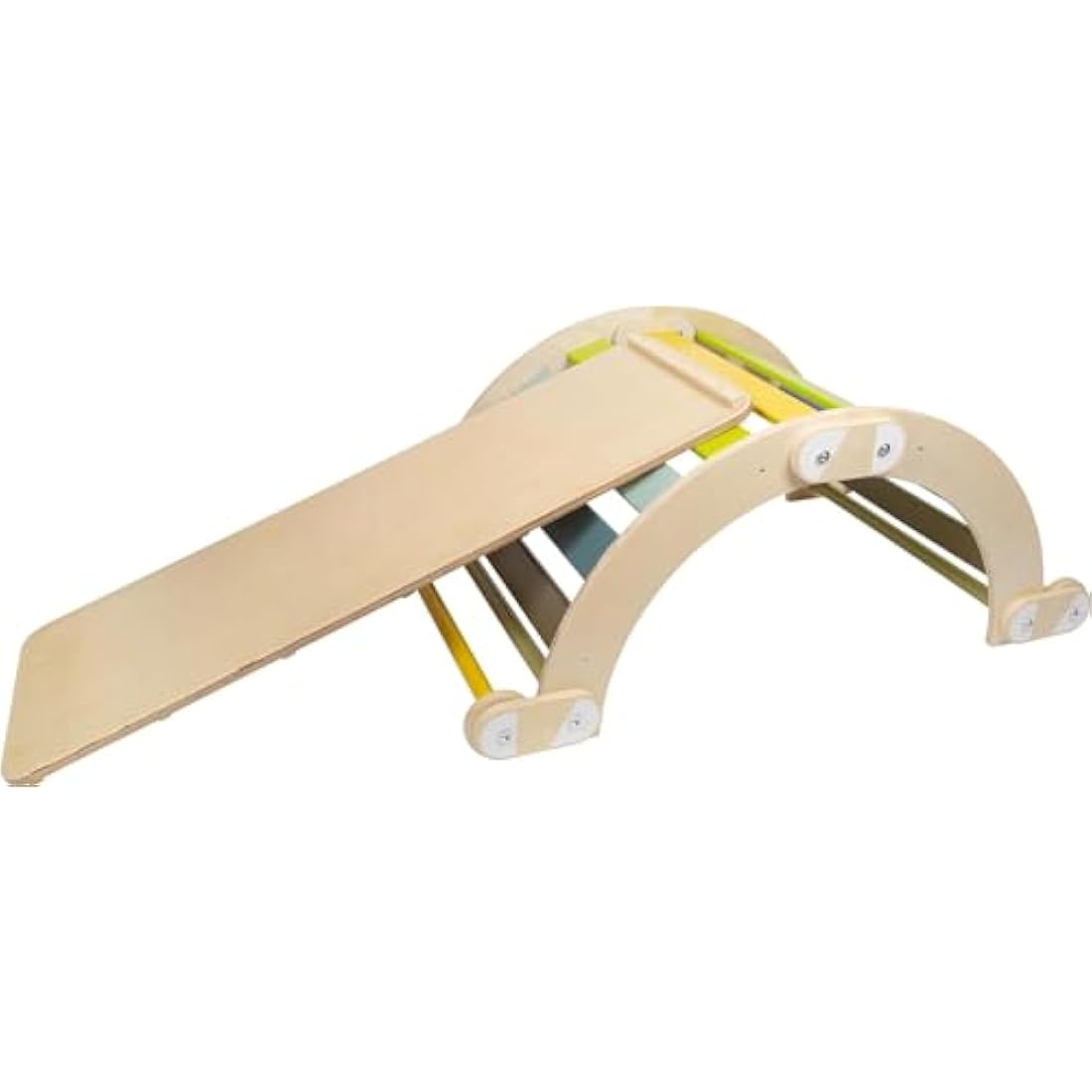 small foot Climbing Seesaw "Adventure", exercise game for children, wood, multifunctional, for ages 3+ years. No. 12239