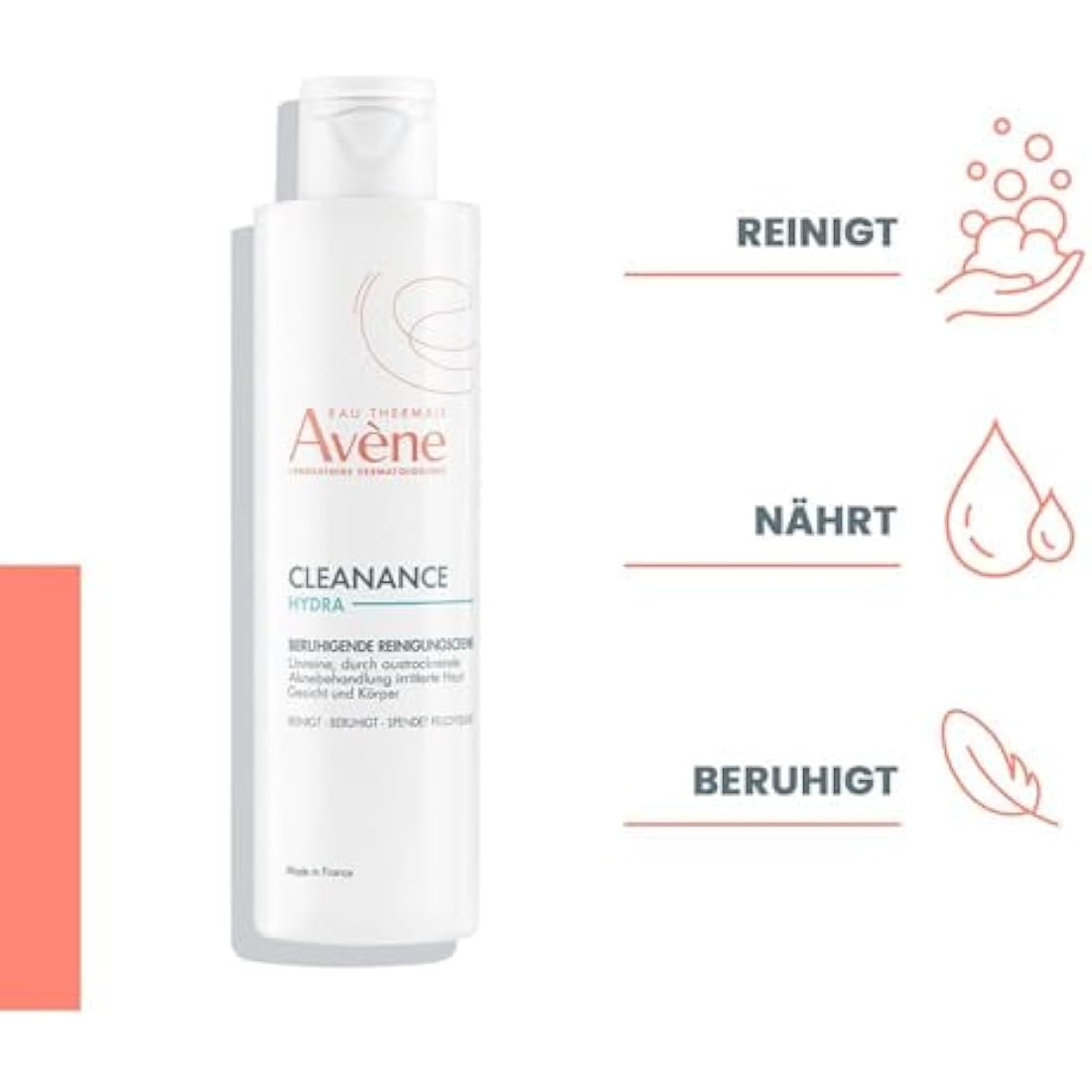 Avene Cleanance Hydra soothing cleansing cream 200 ml