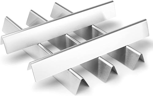 Denmay 7621 44.45CM Flavorizer Bar 1.3mm Stainless Steel Heat Plate for Weber Genesis 300 series E/EP-310, 320, 330, Genesis S-310, 330 (with Front