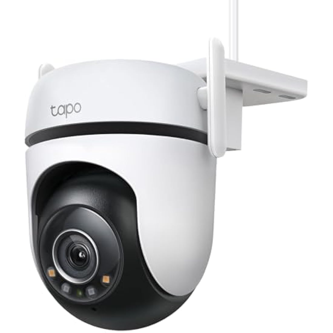 Tapo C510W 2K Outdoor Pan/Tilt Security Camera, 360°Visual Coverage, IP65 WiFi Camera, Motion Tracking, Full-Colour Night Vision, Cloud and Local Storage, Works With Alexa and Google, No Monthly Fee