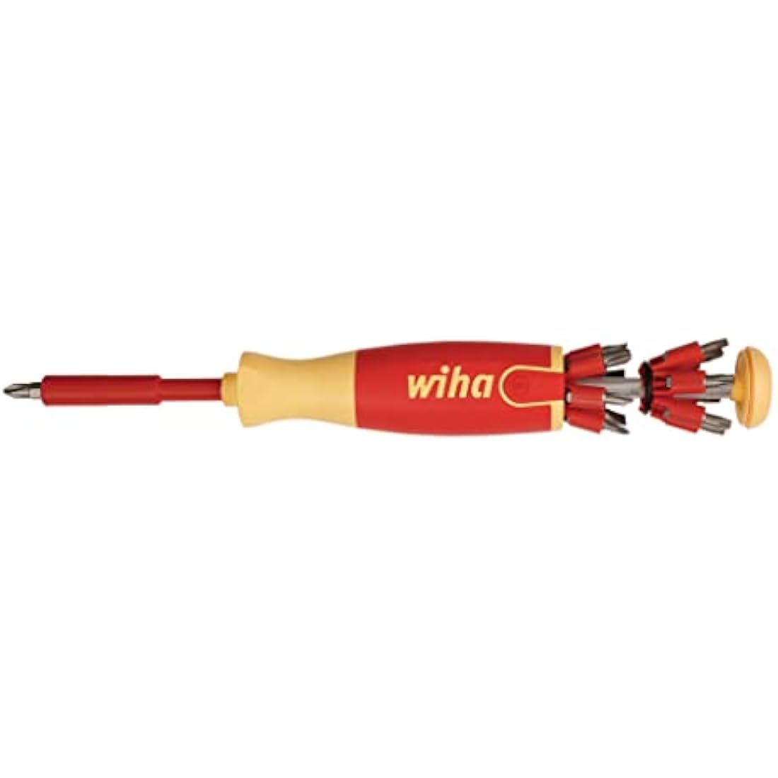 Wiha 38051 Insulated Ultra Driver 12-in-1 Insert Bit Holder Torx