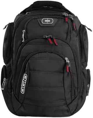 OGIO Gambit Backpack with 15-inch Laptop Compartment and Crush-Proof Tech Vault Pocket