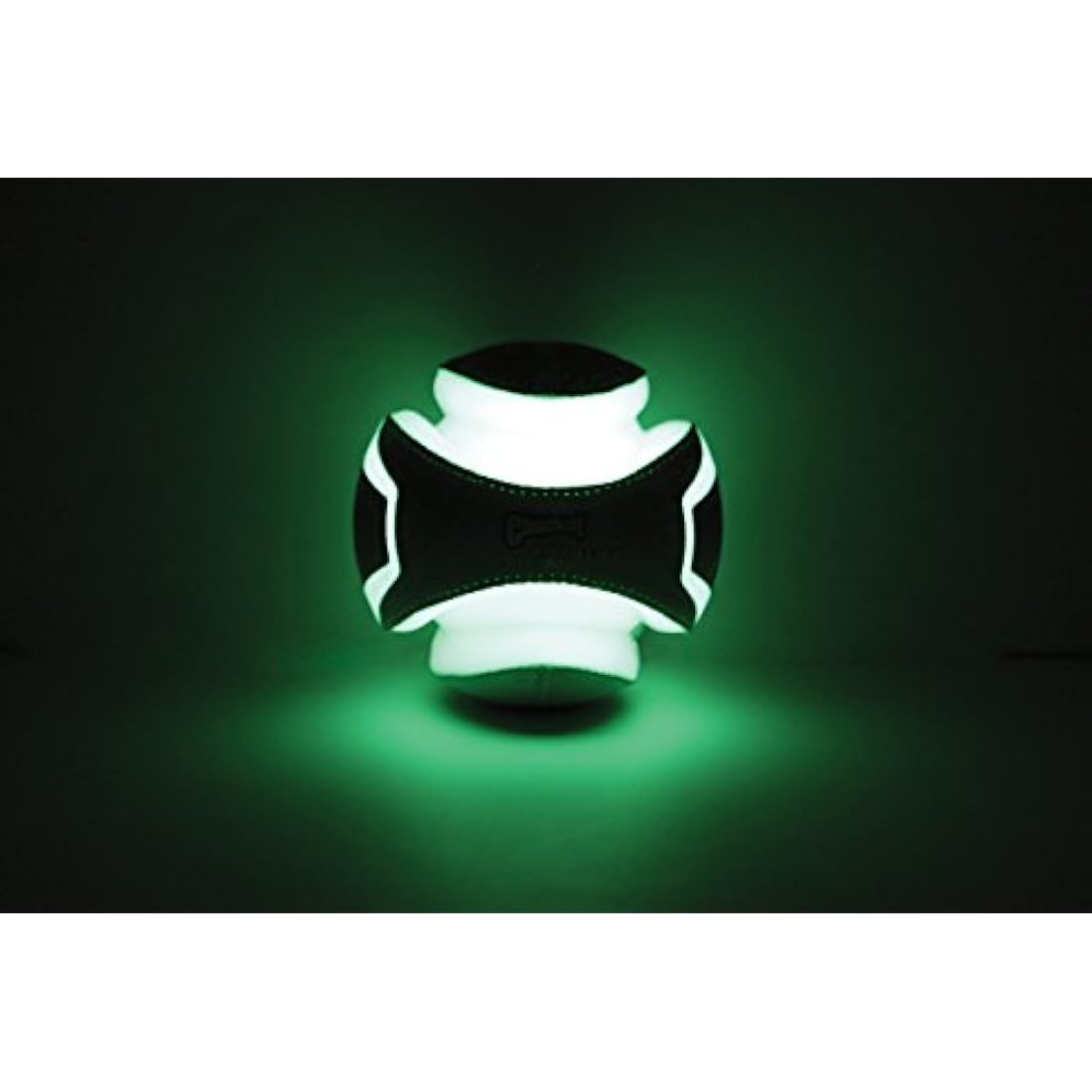 Chuckit! Kick Fetch Max Glow Interactive Rechargeable High Visibility Dog Toy Throw or Kick Toy for Dogs, Small