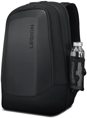 Lenovo Legion Armoured Backpack II for 17 Inch Laptops, Water Repellent Rucksack – Black