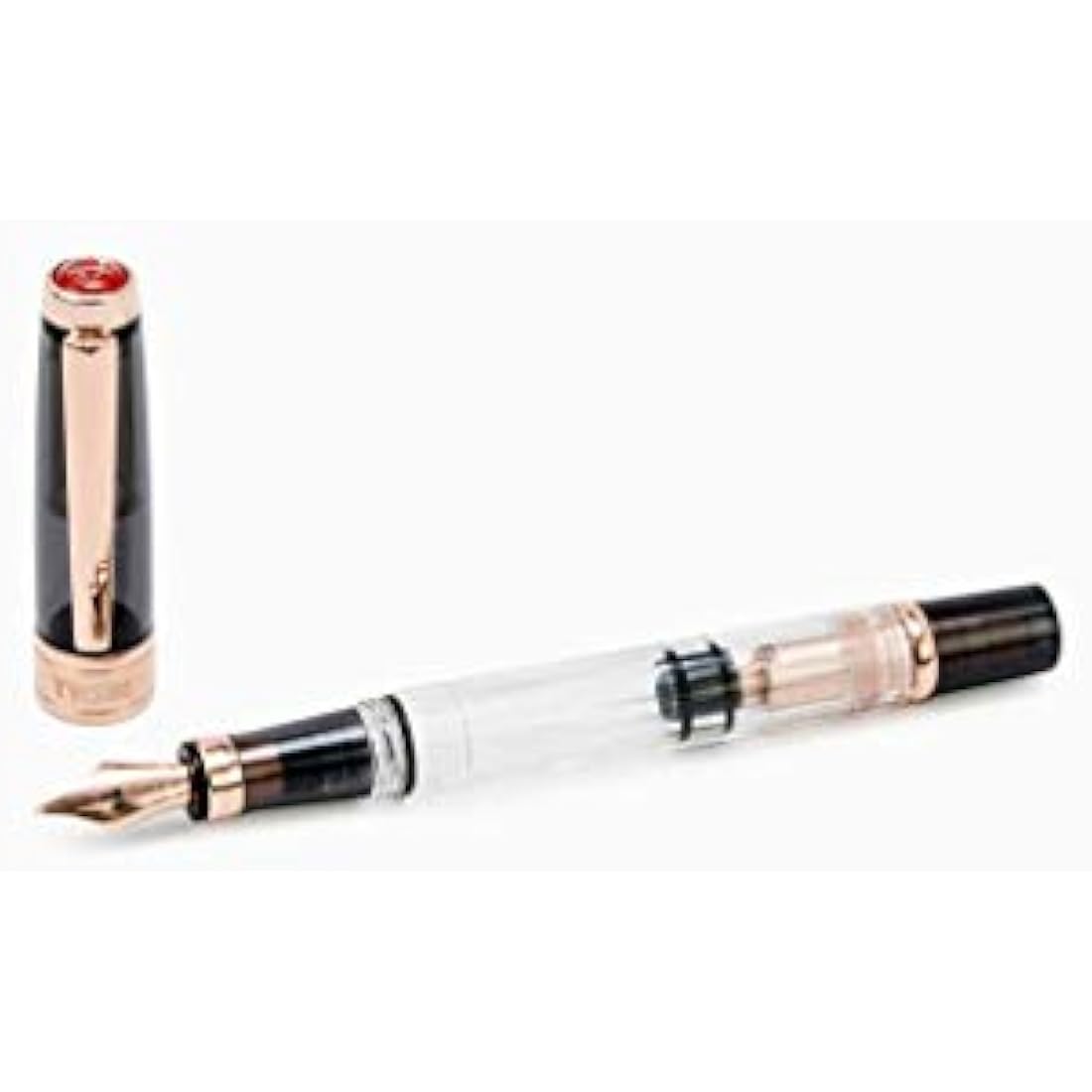 Twsbi Diamond 580 Smoke Rose Gold II Nib B Fountain Pen