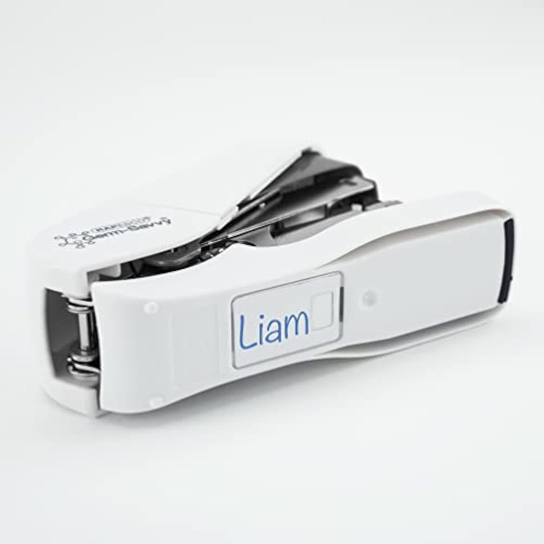 Rapesco 1689 ECO Less Effort Flat Clinch Stapler with 2000 Type 24/6mm Staples, 35 Sheet Capacity, White