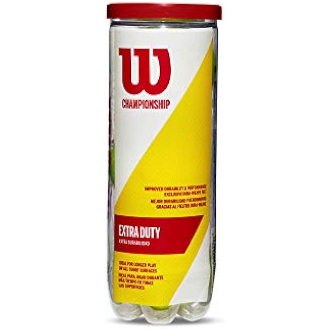 Wilson Championship Regular and Extra Duty Tennisbälle