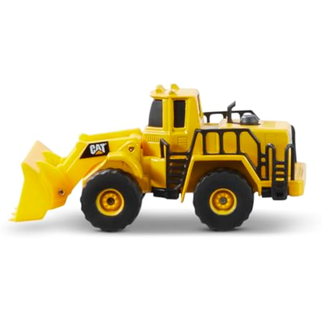 CAT Construction Toys, Die Cast Metal 3 Pack Vehicles - Wheel Loader, Excavator & Steam Roller Toy Set with Moving Parts, Push-Powered, Heavy-Duty Metal, Kids Ages 3 +