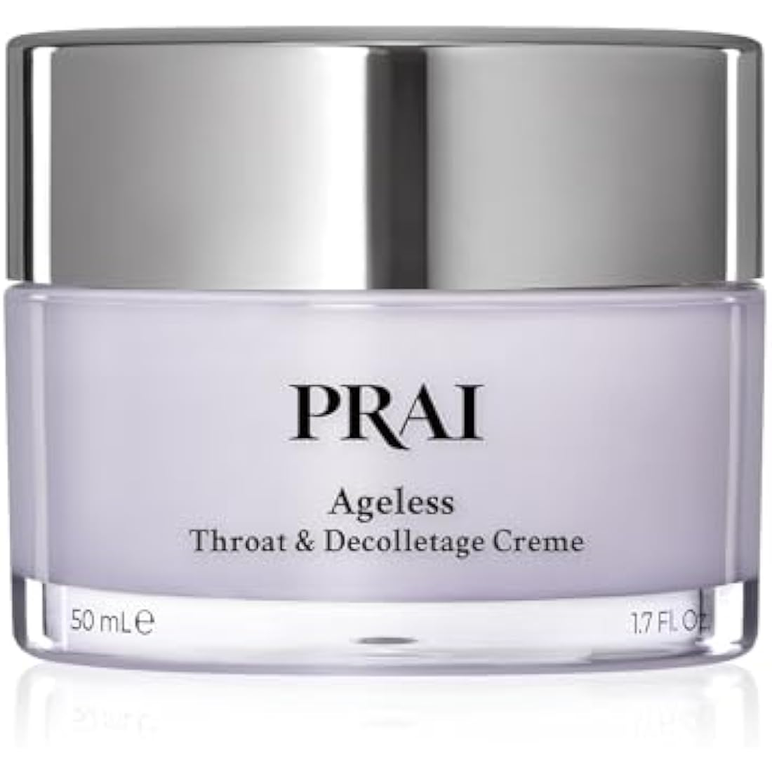 PRAI Ageless Throat & Decolletage Creme 50ml - Anti-Ageing, Collagen Boosting Skincare Cream - Tightens & Firms Skin, Reduces Wrinkles - Luxury Neck Moisturiser With Hyaluronic Acid - 7 Day Results