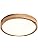 Schindora Wooden LED Ceiling Light,28W Warm White 3000K 2240 LM,Round Wood Ceiling Lights Ø40cm for Lounge Living Room Kitchen Dining Room Home Office Children's Room