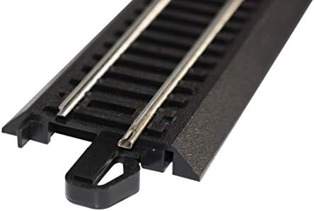 Bachmann 44497 Trains Snap-Fit E-Z World’S Greatest Hobby Track Pack-Steel Alloy Rail with Black Roadbed-HO Scale, White