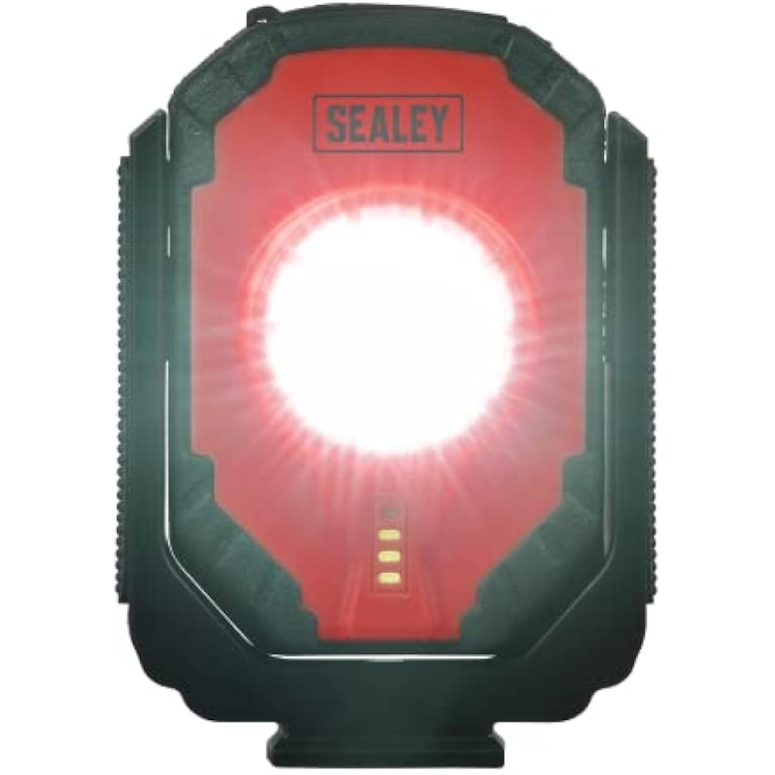 Sealey Rechargeable Worklight 15W COB - LED315, Black/Red