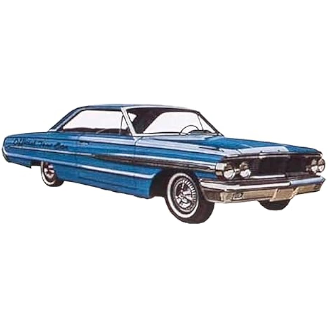 AMT Cal Drag Combo 1964 Galaxie, AWB Falcon & Trailer 1:25 Scale Model Kit