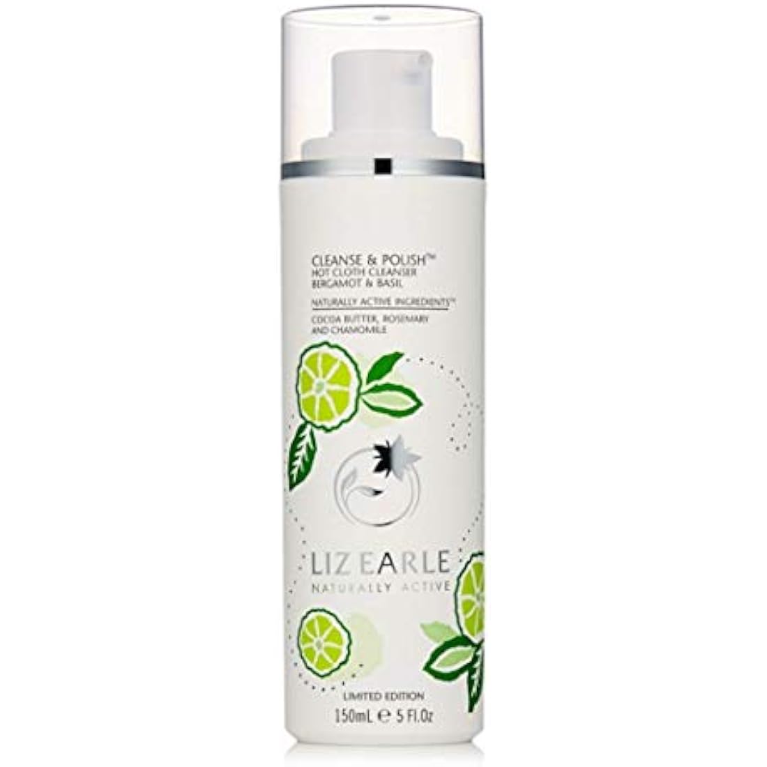 LIZ EARLE Cleanse & Polish Hot Cloth Cleanser BERGAMOT & BASIL, 150ml