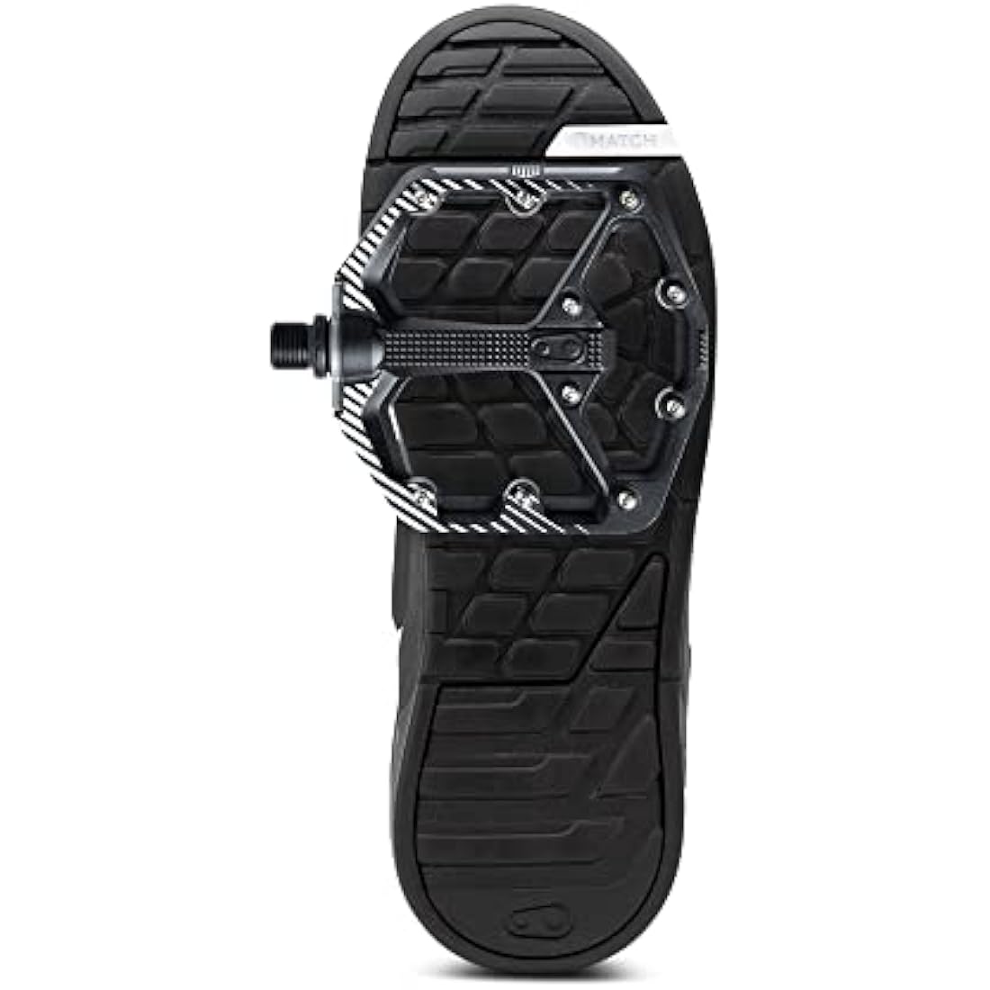 Crankbrothers Stamp Flat Pedal for BMX/MTB Bike - Bicycle Pedal, Minimalist Profile, Adjustable Grip