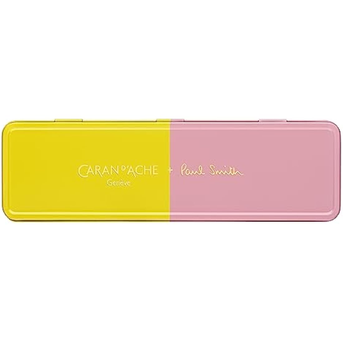 Caran D'Ache Ballpoint pen 849 Paul Smith Chartreuse/Rose, black M refill, in slimpack